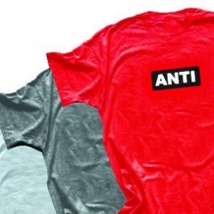 anti t shirt with small back logo