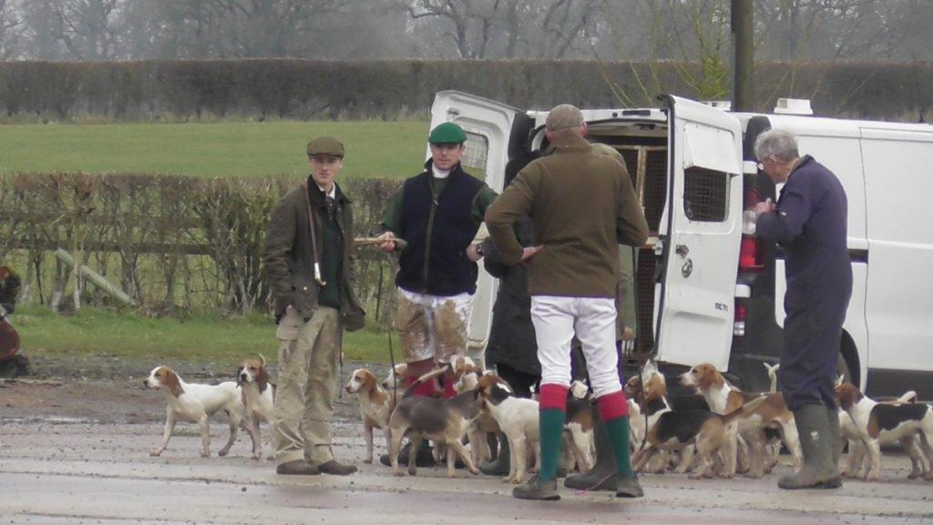 Wash-out Wednesday for the Wilts & Infantry Beagles.