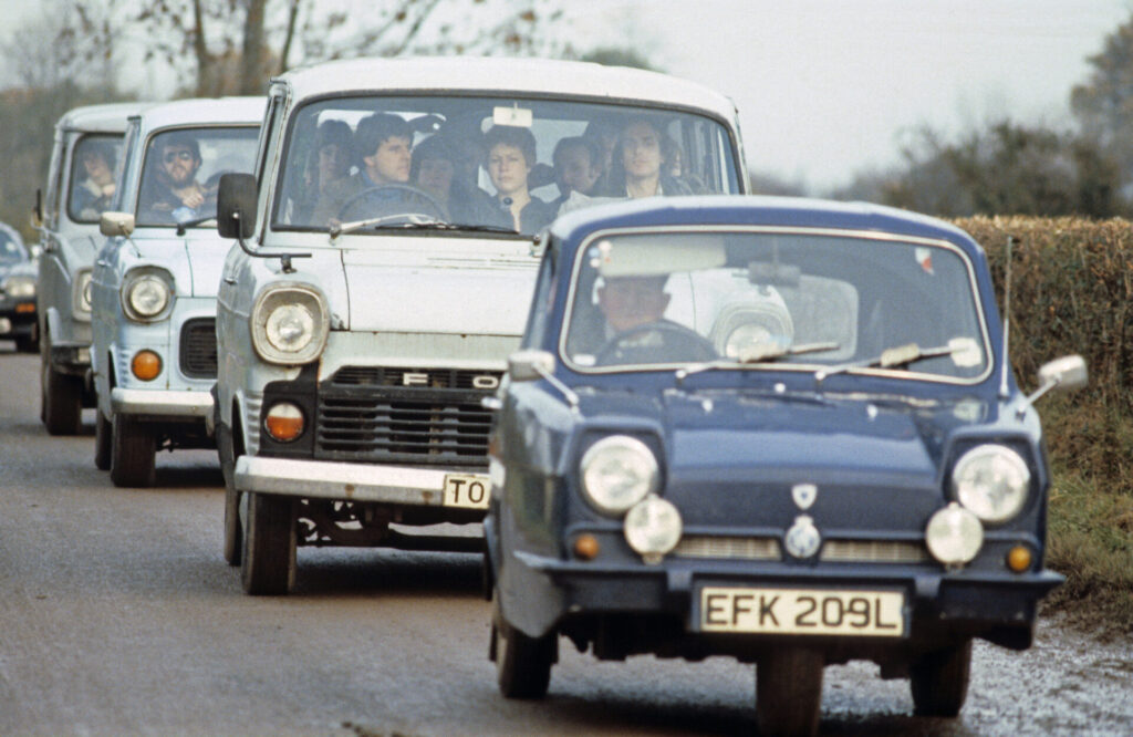 Sabs Tail a Supporter of the Croome and West Warwickshire Hunt, 1979. 
