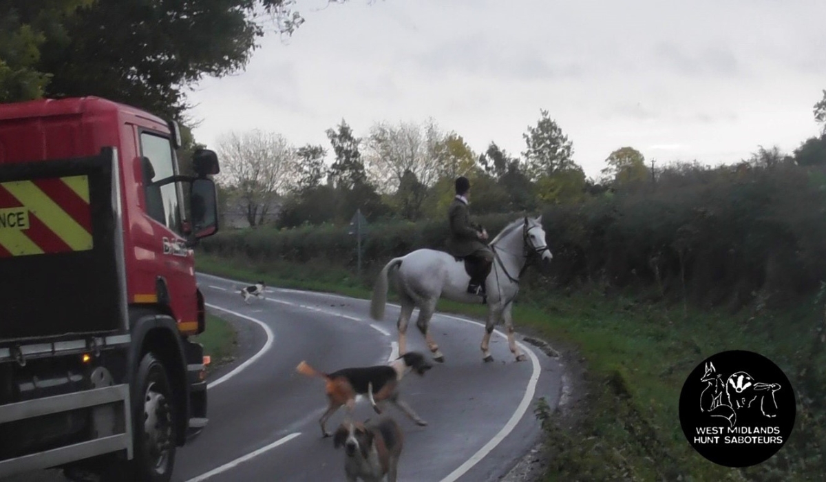 Anti-social behaviour by the Warwickshire Hunt.